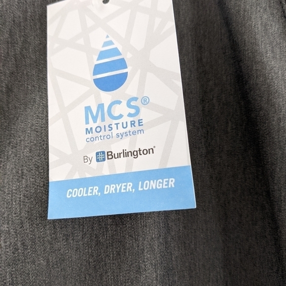 NEW Lands End Gray  Performance pants Size 40X29 - Picture 6 of 7